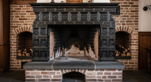 German-smear-fireplace-Houston-